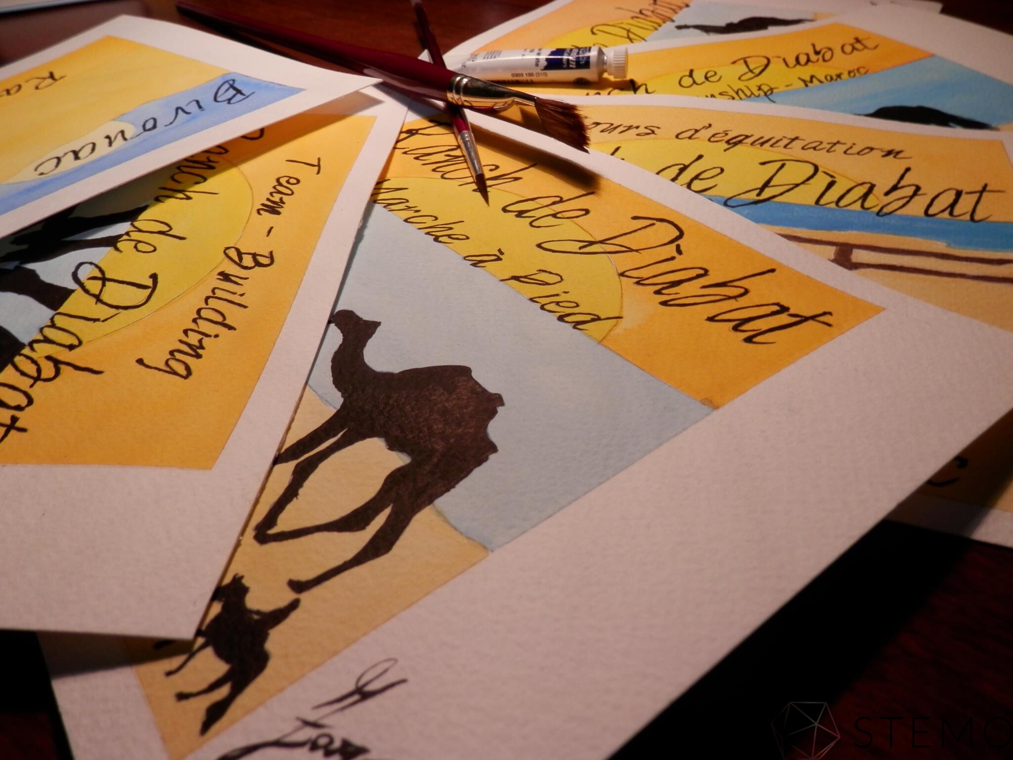 Progettazione logo Ranch de Diabat